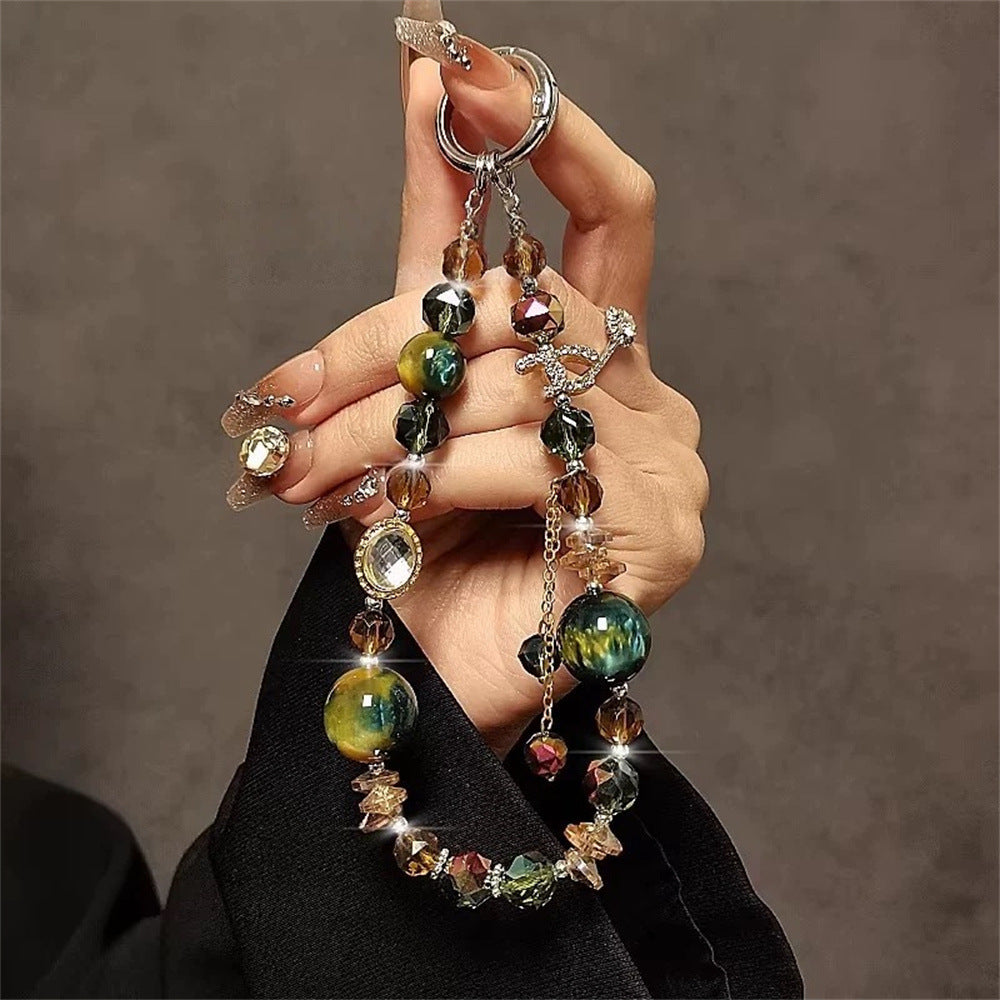 Stylish Beaded Keychain Holder Kalsten