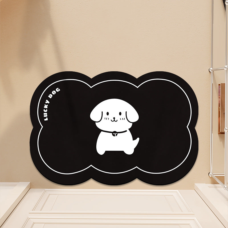 Decorative Elephant-Shaped Floor Mat