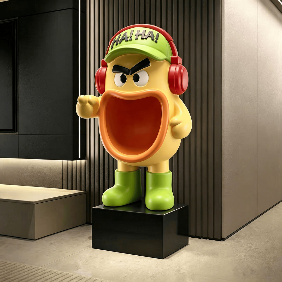 Decorative Character Figurine for Home Decor Display