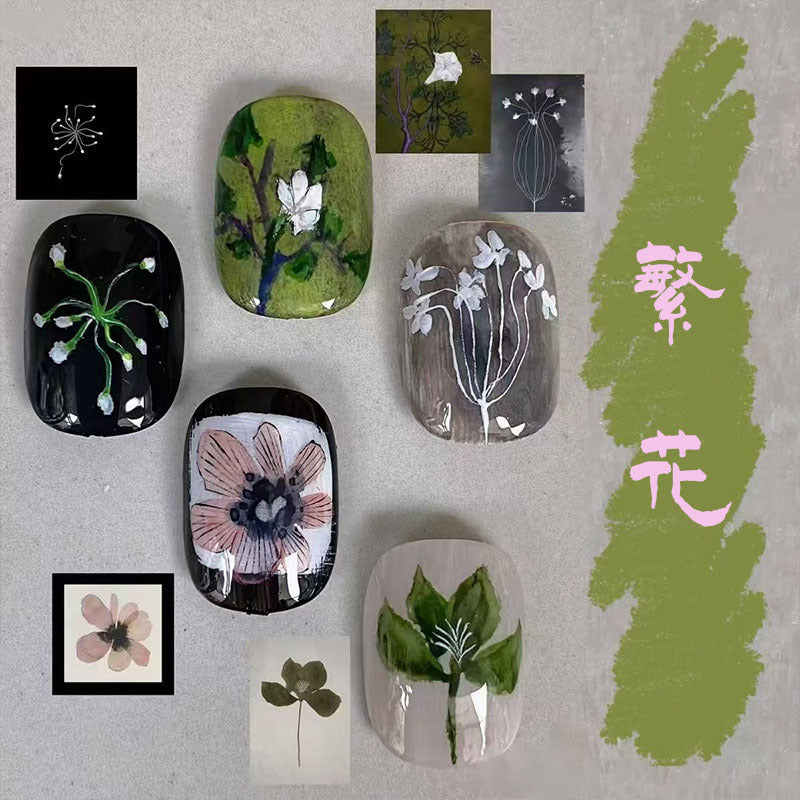 Playful Artistic Nail Art Design Set Kalsten