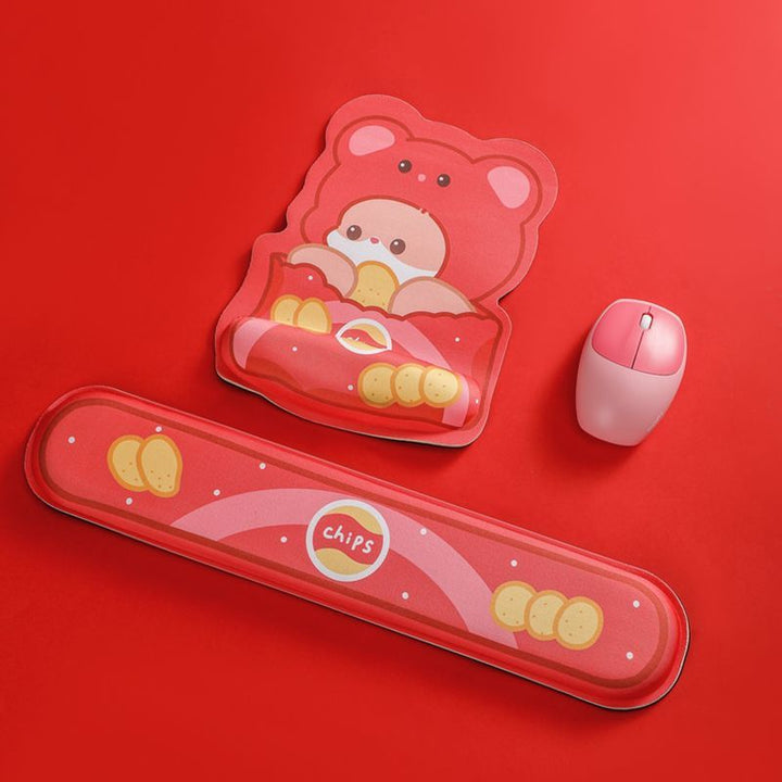 Whimsical Cartoon-Themed Gaming Mouse Pad