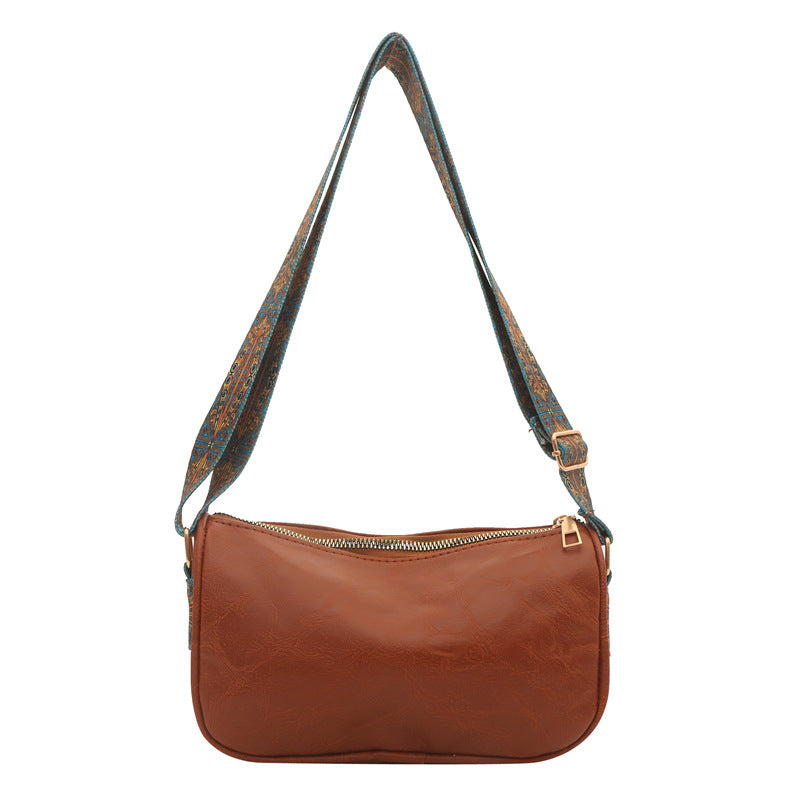 Elegant Textured Crossbody Bag