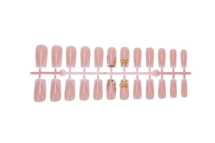 Artificial nail set with elegant decorations and unique designs Kalsten