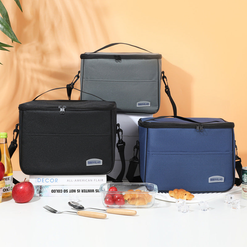 Insulated Multi-Compartment Lunch Cooler
