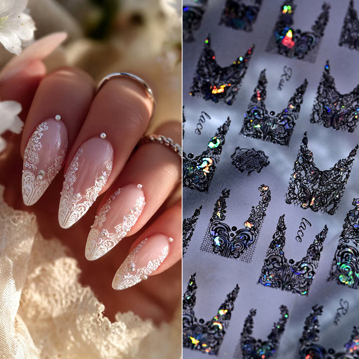 Lace Nail Art Stamping Plate