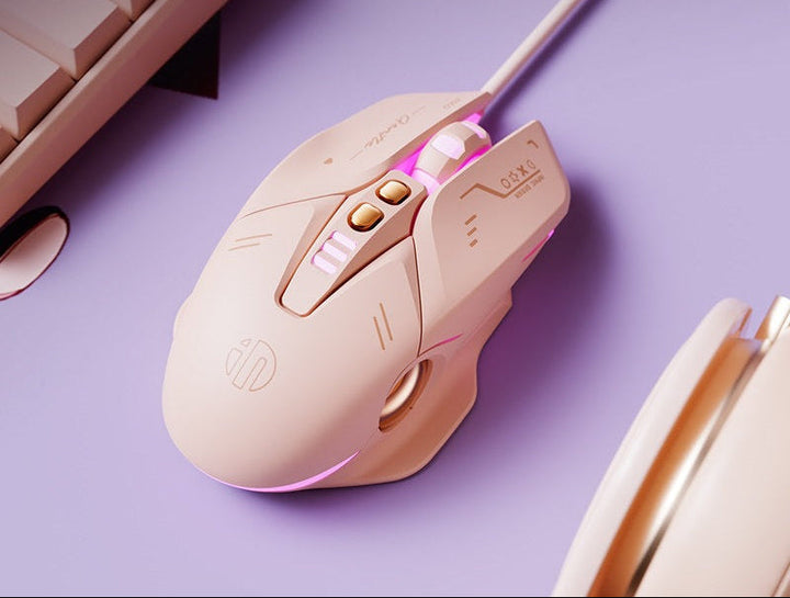 Ergonomic Gaming Mouse with Customizable RGB Lighting Kalsten