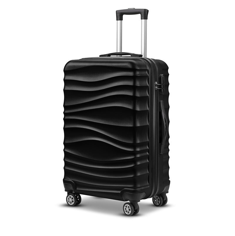 Unisex Stylish Textured Hard Shell Suitcase Kalsten