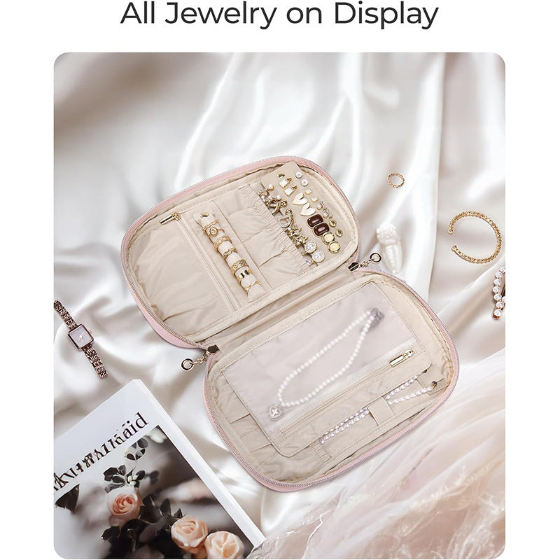 Jewelry Organizer Bag with Side Pockets Kalsten