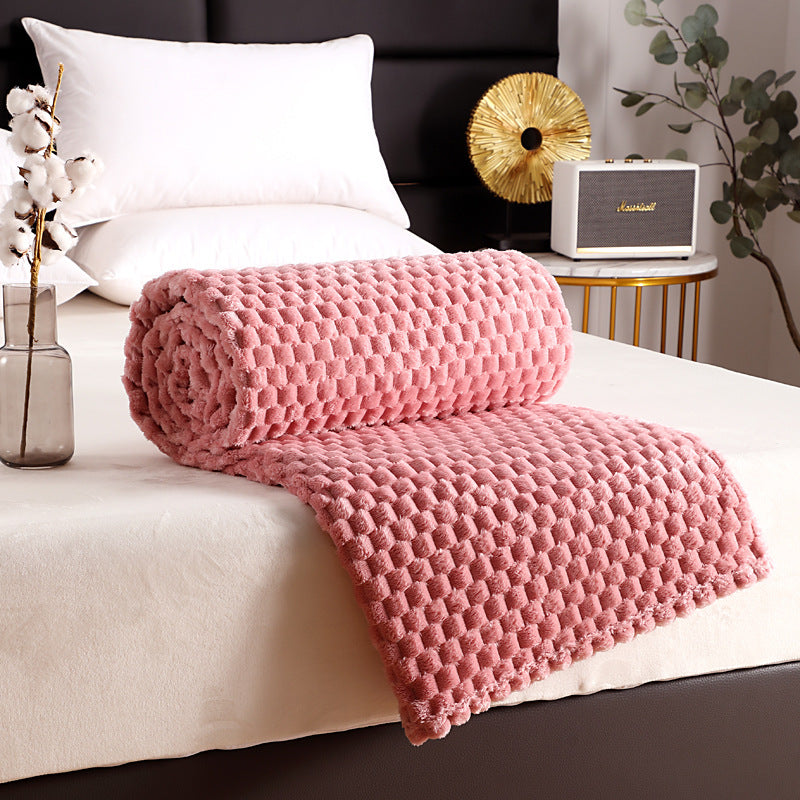 Women Soft and Cozy Plaid Blanket Kalsten