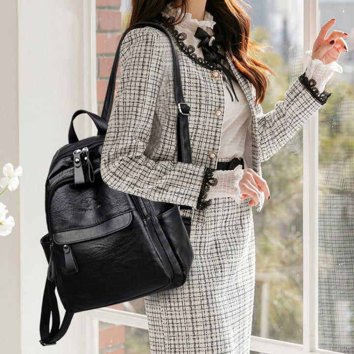 Multi-Compartment Stylish Backpack Kalsten