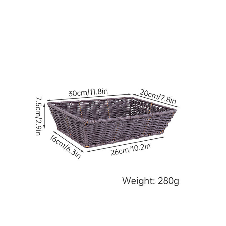Versatile Storage Wicker Basket Kalsten