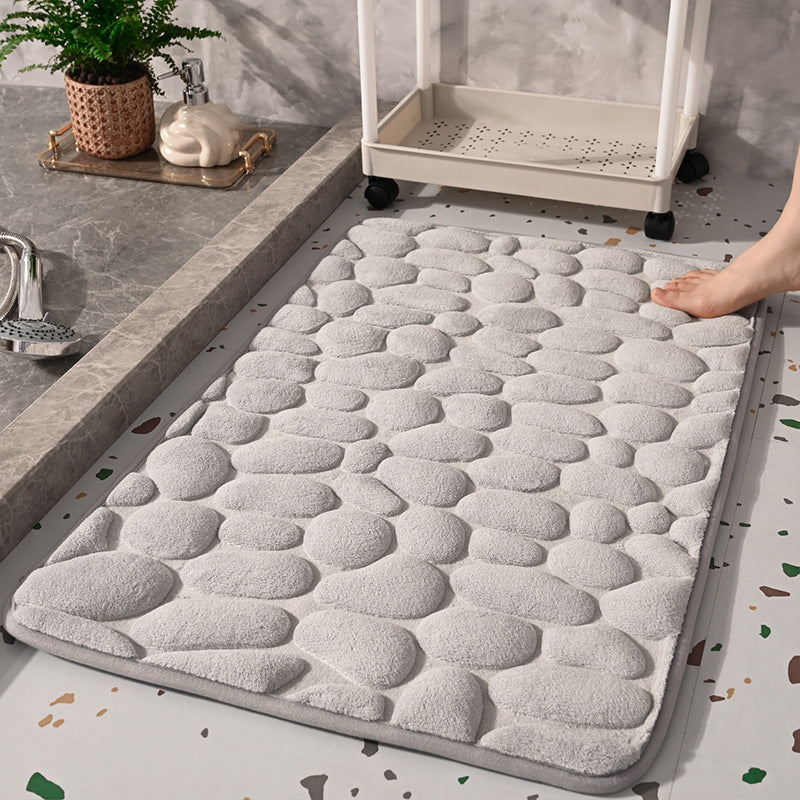 Soft Foam Pebble Bath Mat Kalsten