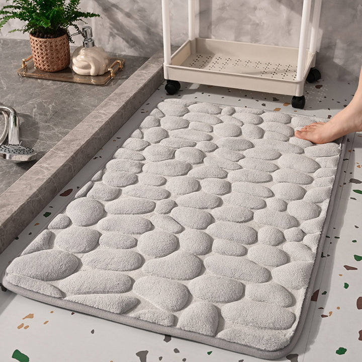 Soft Foam Pebble Bath Mat Kalsten
