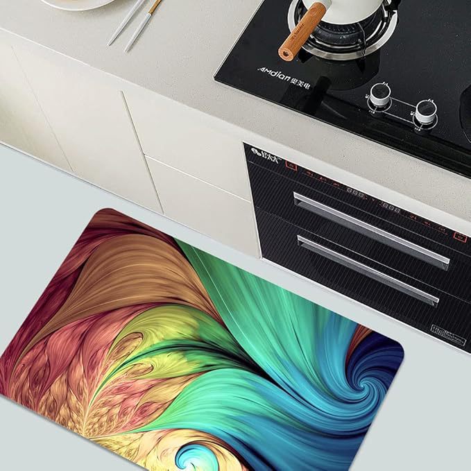 Stylish Water-Resistant Bath Mat Kalsten
