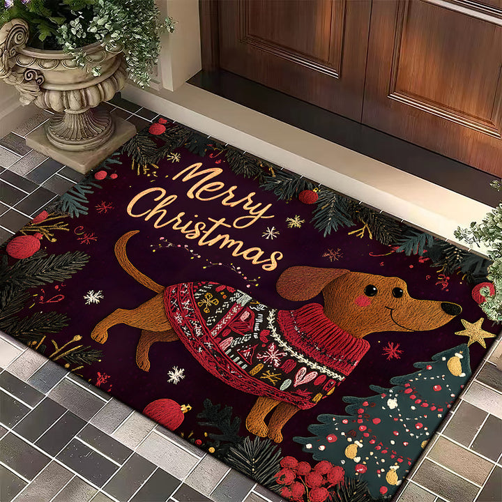 Decorative Christmas-Themed Entrance Mat Kalsten