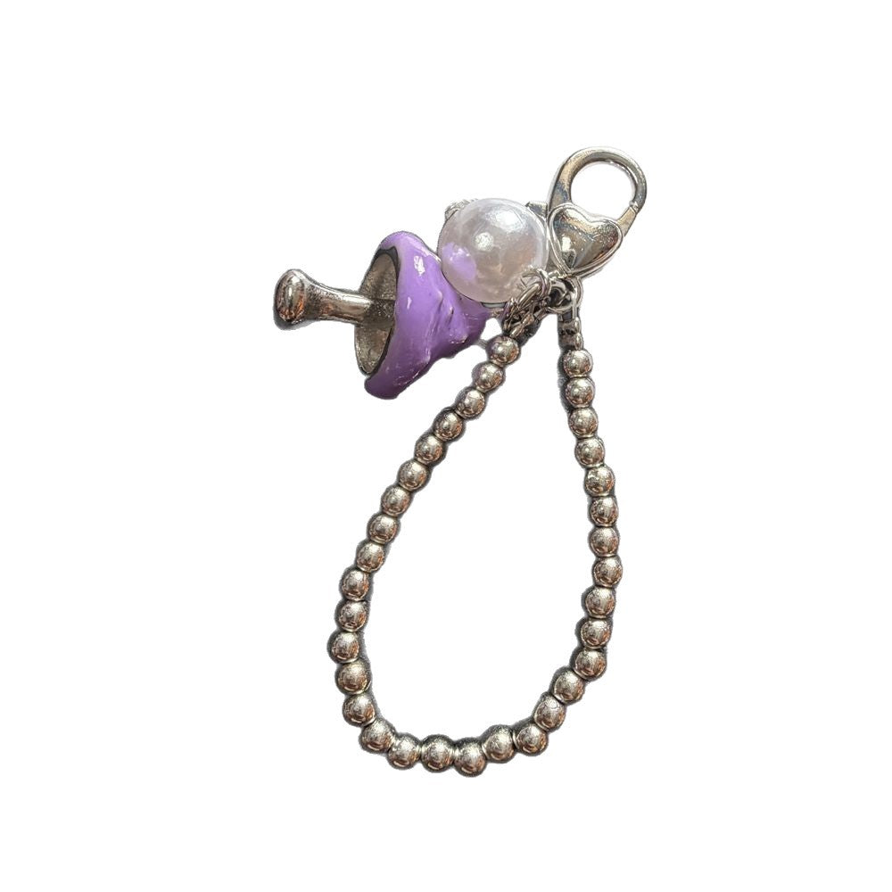 Decorative Mushroom Charm Keychain Kalsten