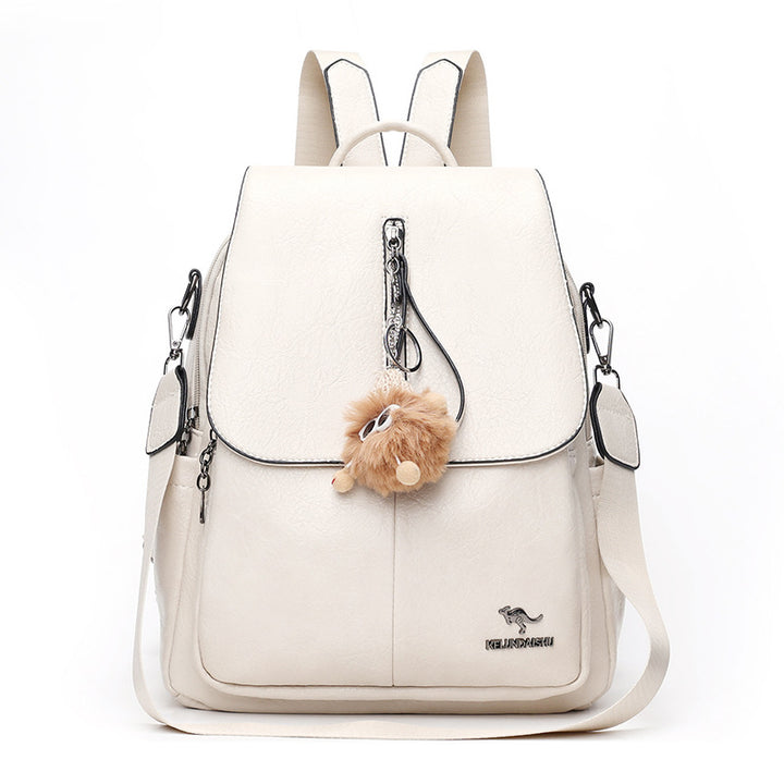 Stylish Multi-Function Leather Backpack Kalsten