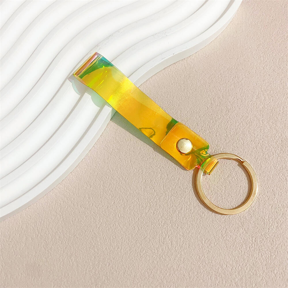 Colorful Iridescent Acrylic Keychain kalsten