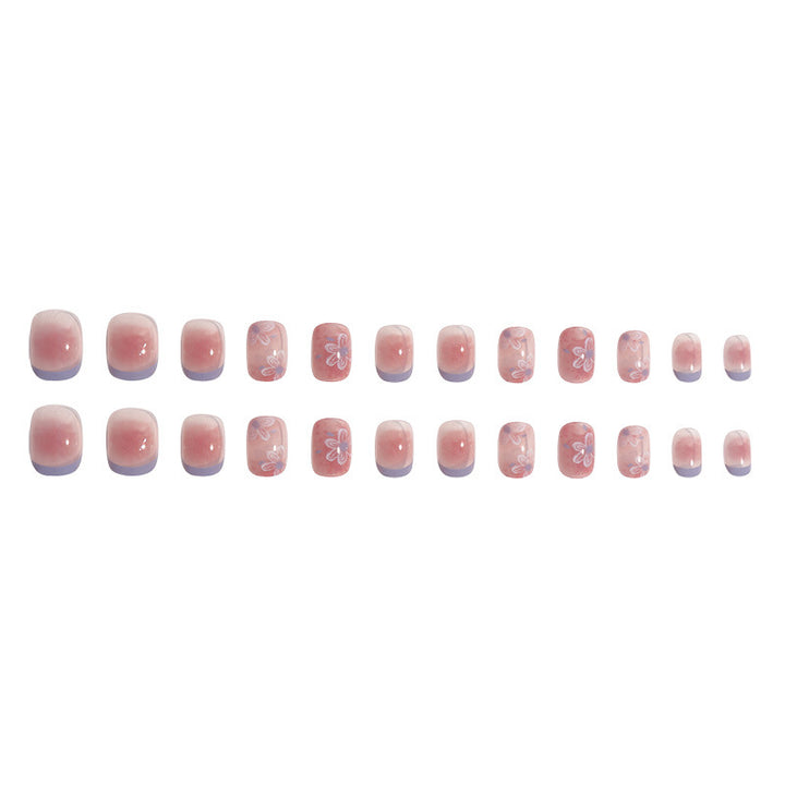 Floral-Design Press-On Nails Kalsten