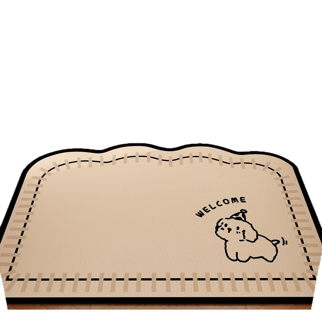 Playful Bunny-Themed Mat