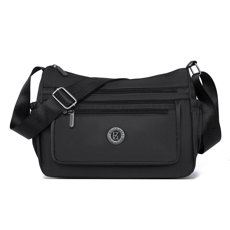 Versatile Multi-Compartment Shoulder Bag