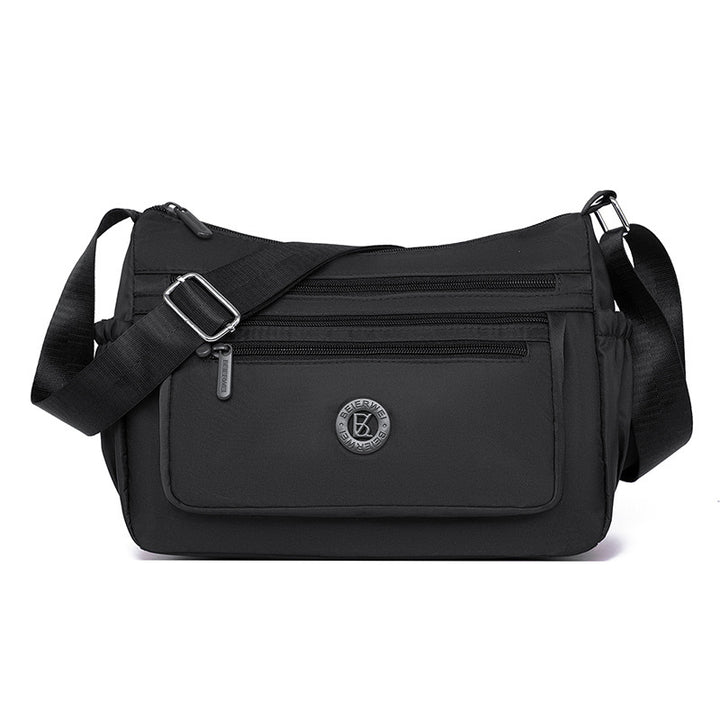 Versatile Multi-Compartment Shoulder Bag