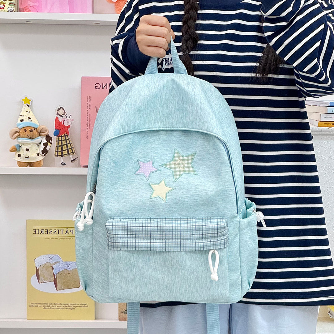 Stylish Star-Embellished Backpack Kalsten