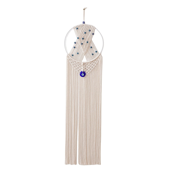 Macramé Decorative Wall Hanging with Circular Ring Kalsten
