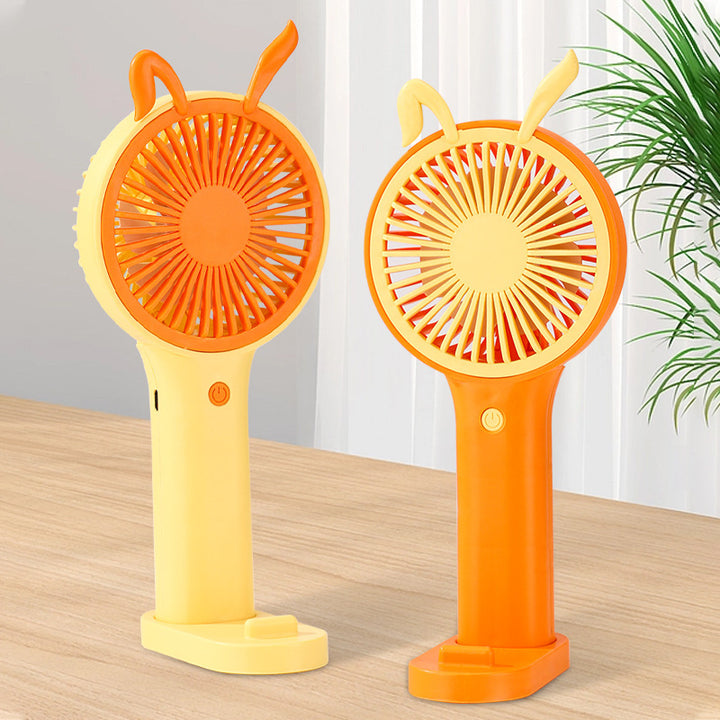 Unisex portable hand fan with smartphone holder Kalsten