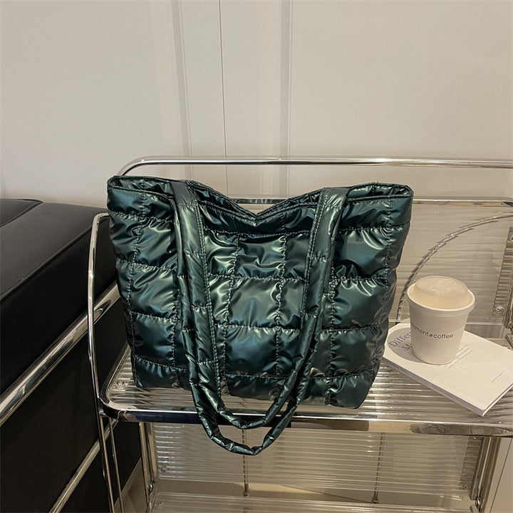 Padded Quilted Tote Bag Kalsten