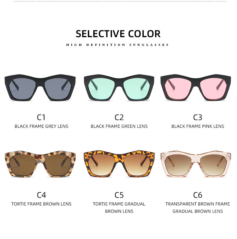 Women's fashionable sunglasses in striking leopard pattern Kalsten