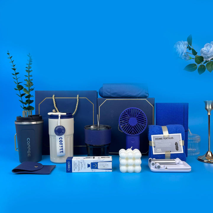 Women's set with coffee mug and portable fan Kalsten
