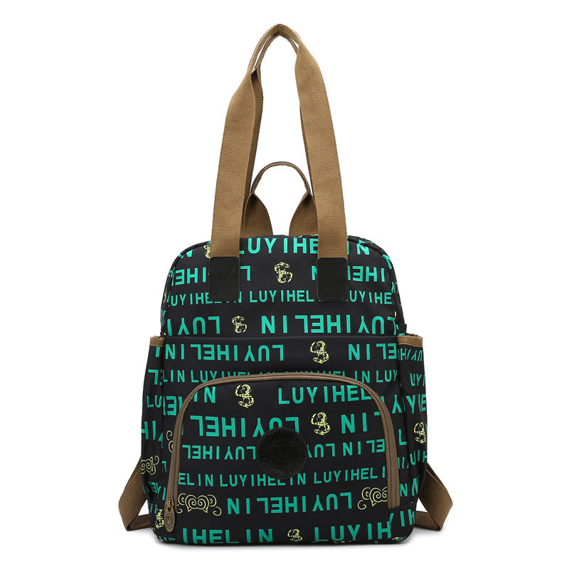 Floral Print Multi-Functional Backpack Kalsten