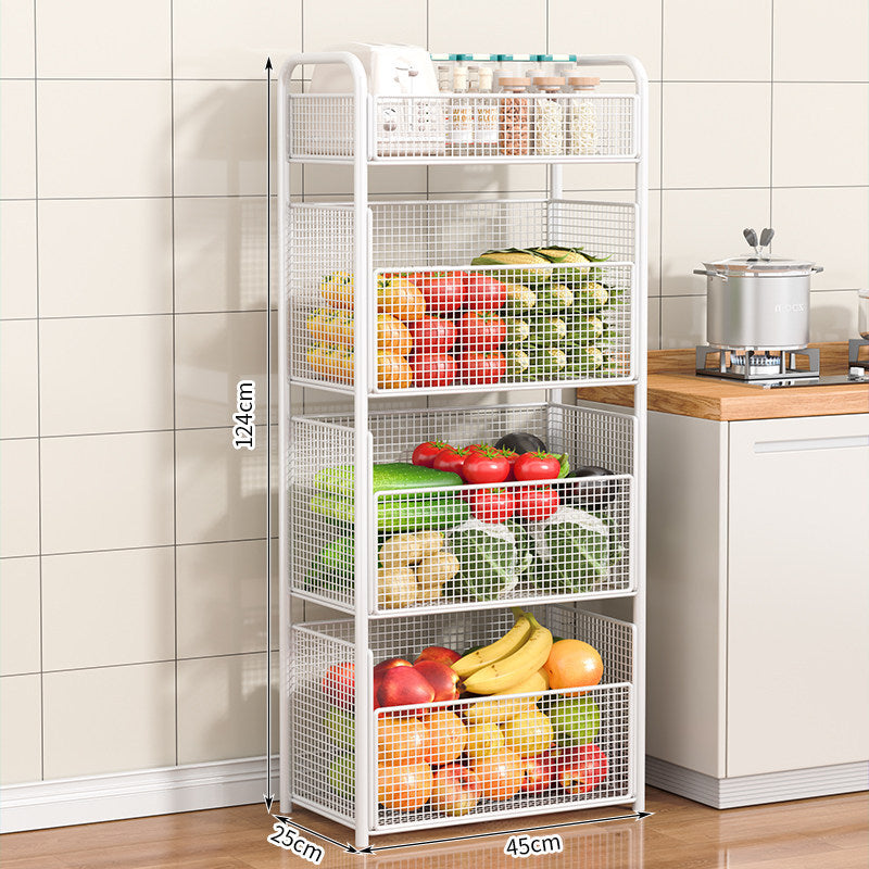 Rolling Kitchen Storage Rack Kalsten