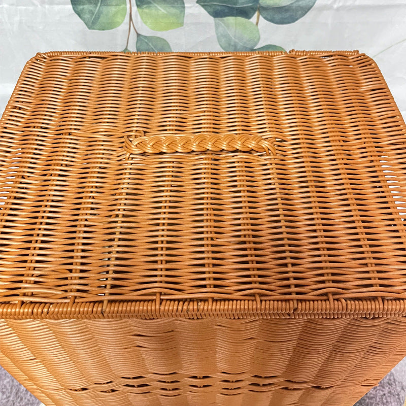 Handcrafted Wicker Storage Basket Kalsten
