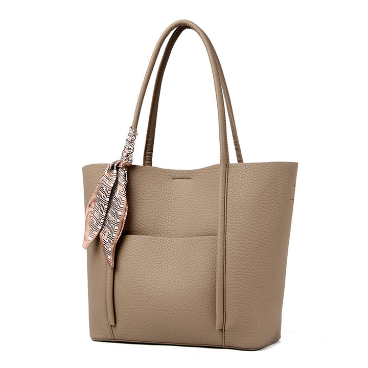 Textured Leather Tote Bag Kalsten