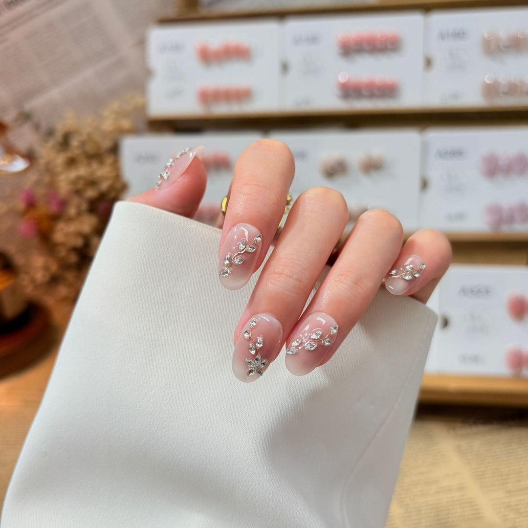 Decorative Rhinestone Nail Art Enhancements