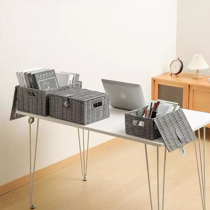Versatile Rectangular Storage Basket Kalsten