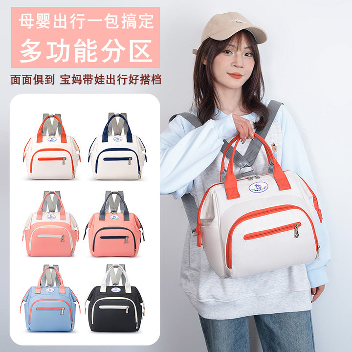 Versatile Multi-Pocket Diaper Backpack Kalsten