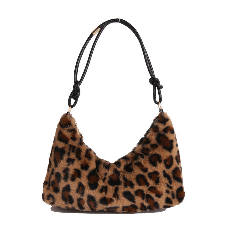 Chic Faux Fur Crossbody Bag Kalsten