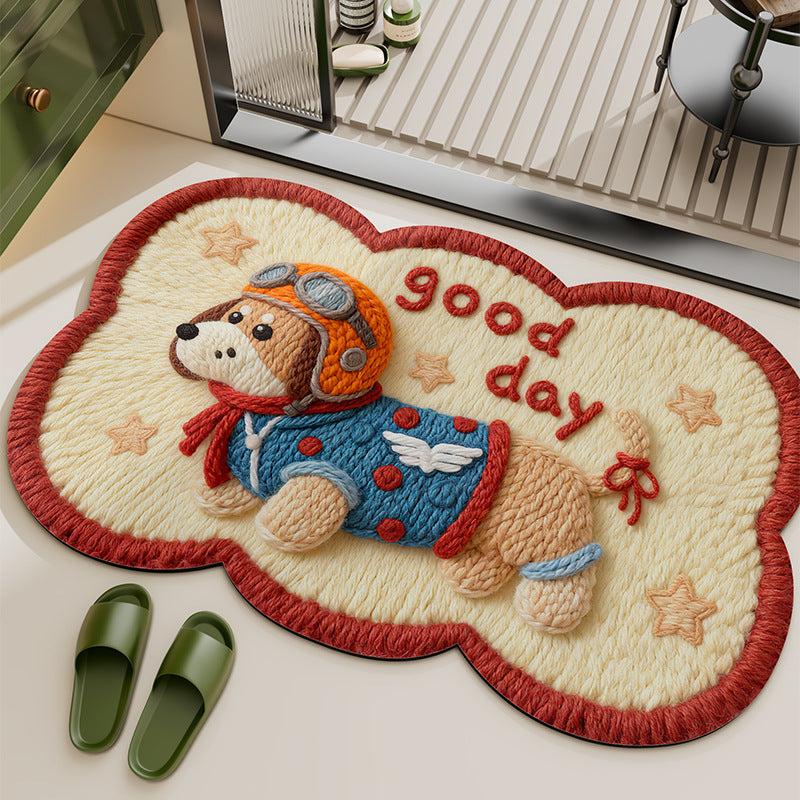 Cartoon-Themed Area Rug
