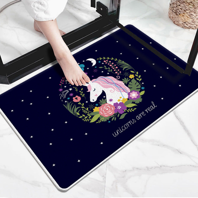 Cute Cartoon Dog-Themed Doormat Kalsten