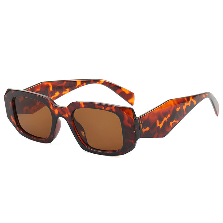 Women’s fashionable square sunglasses with trendy tortoiseshell design Kalsten