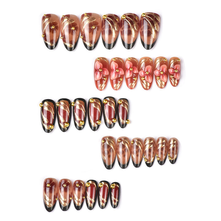 Elegant and creative art nails Kalsten
