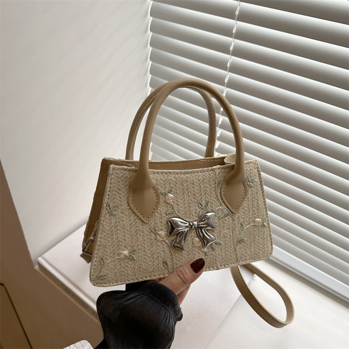 Elegant Embroidered Mini Handbag