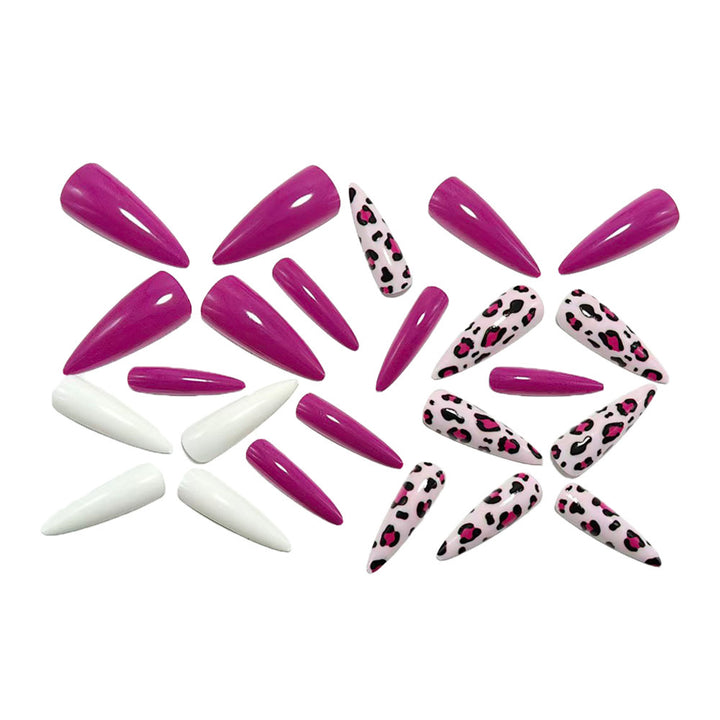 Modern leopard pattern artificial nails Kalsten