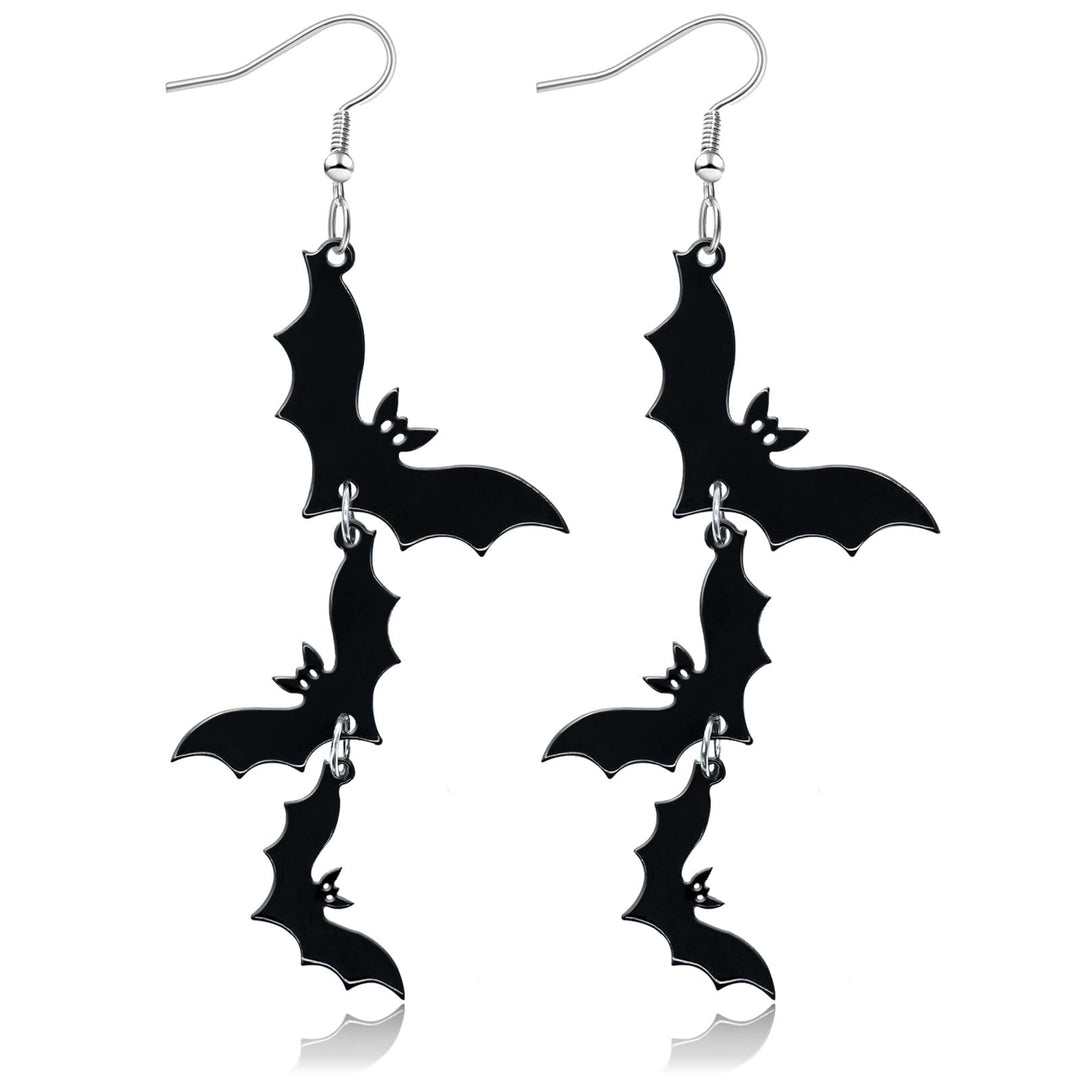 Gothic Skull Dangle Earrings Kalsten