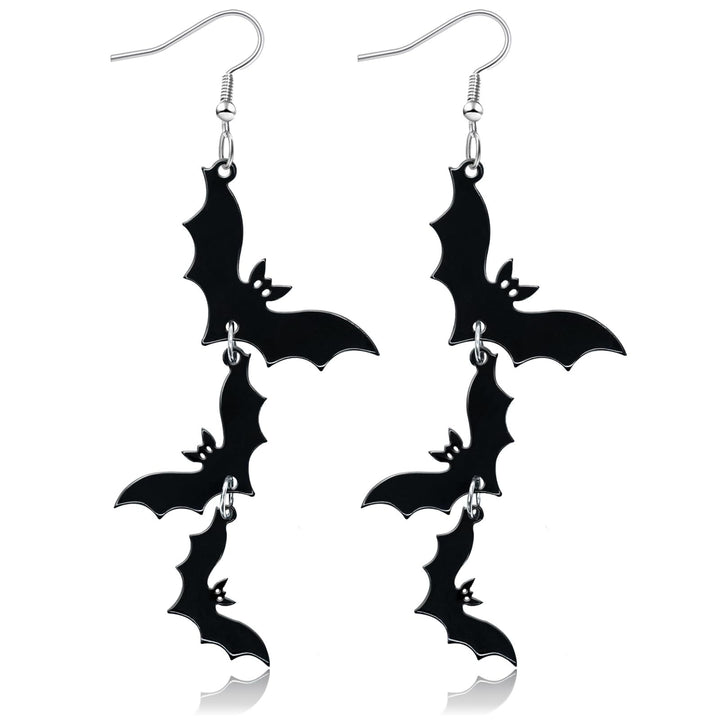 Gothic Skull Dangle Earrings Kalsten