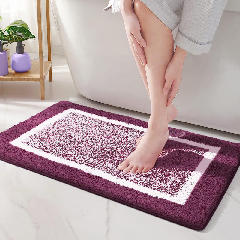 Plush Microfiber Bath Mat