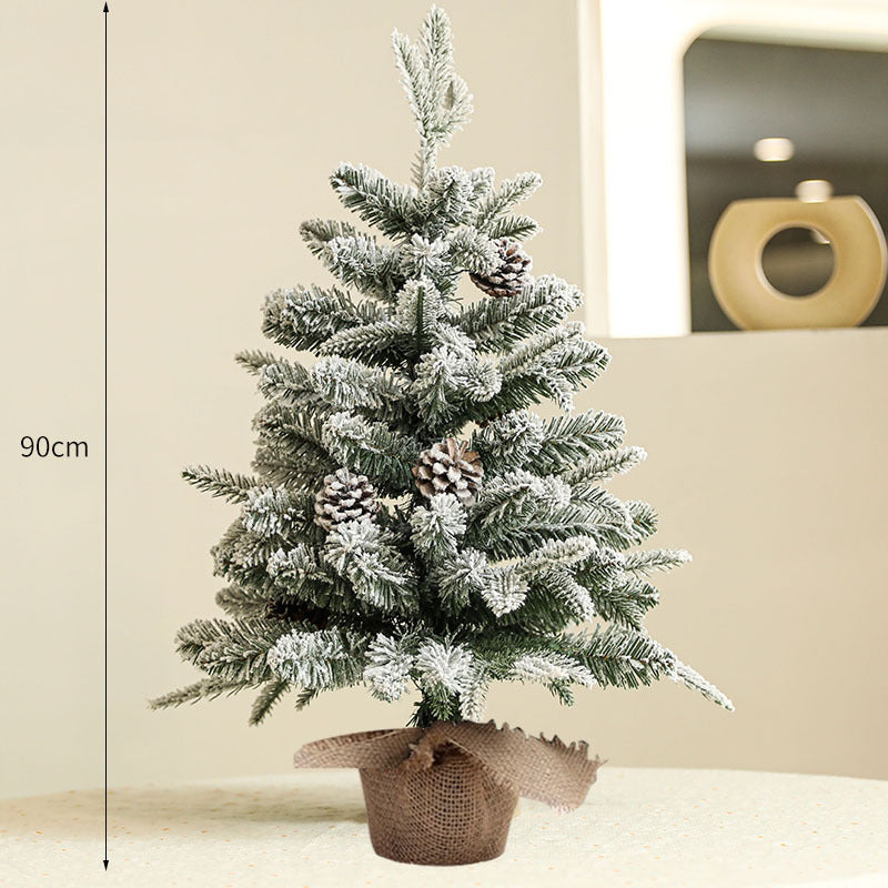 Decorative Mini Christmas Tree with LED Lights
